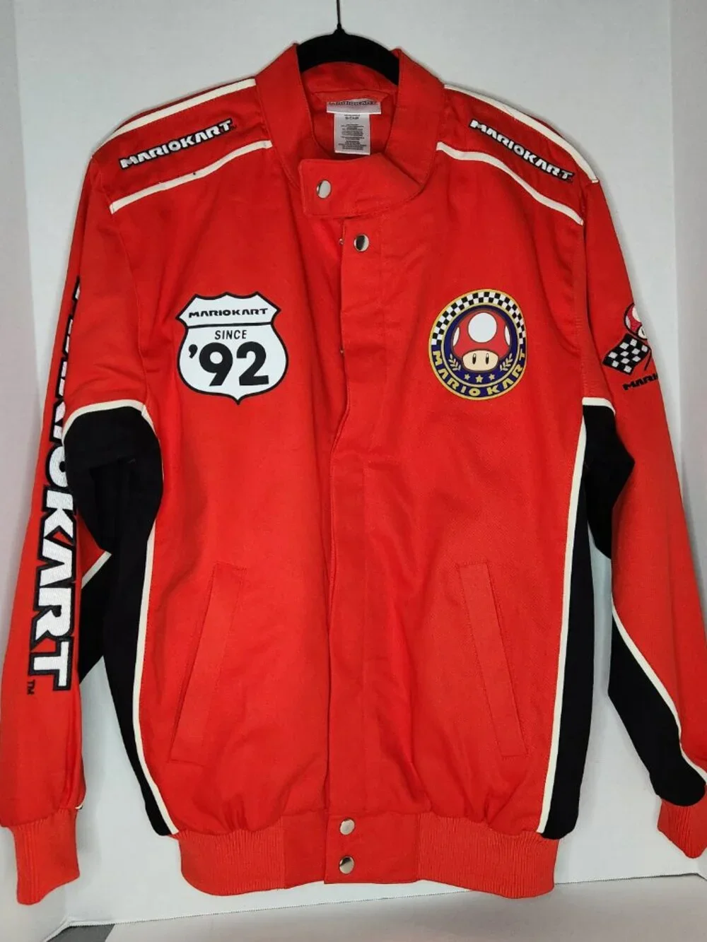 Mario Kart Canvas Racing Jacket Kids